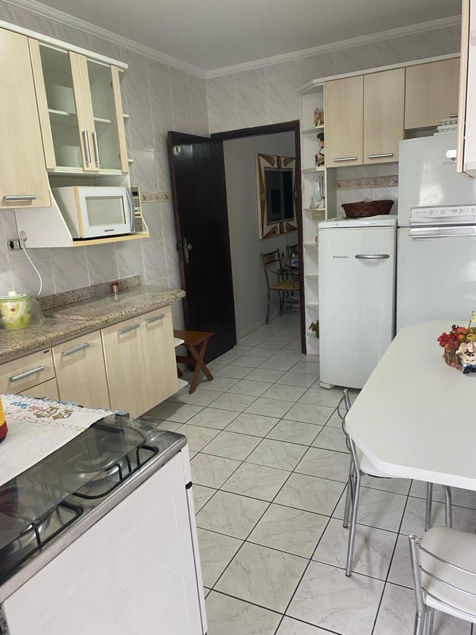 Apartamento Beira Mar Centro Da Cidade Wifi Gratis Mongaguá Esterno foto